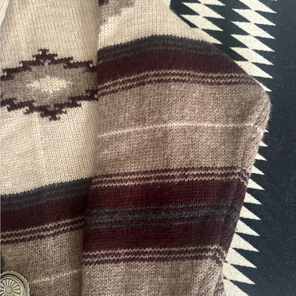 Karen Kane Multicolor Wool Cardigan - Picture 4 of 5